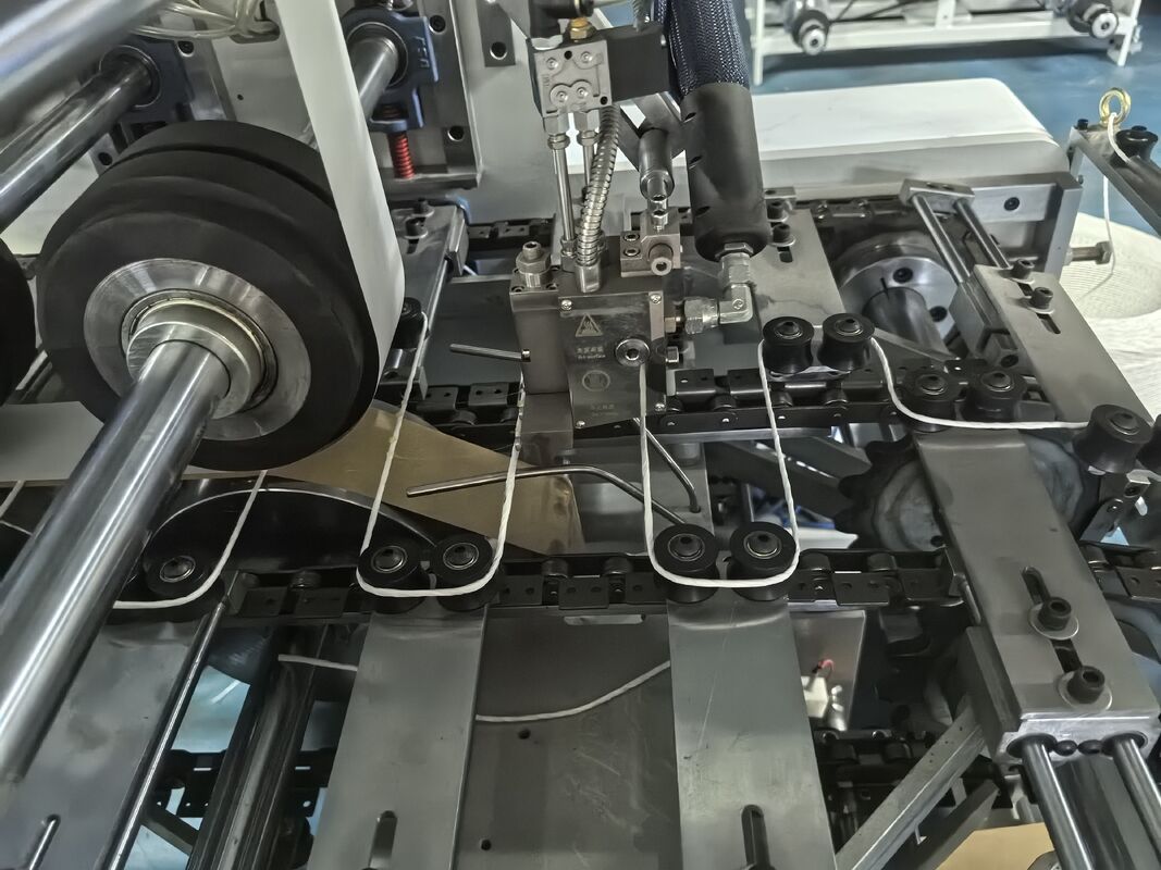 88 Automatic Twisted Rope Paper Handle Pasting Machine High Efficiency Stable Operation